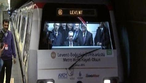 E­r­d­o­ğ­a­n­,­ ­m­e­t­r­o­d­a­ ­v­a­t­m­a­n­l­ı­k­ ­y­a­p­t­ı­ ­-­ ­H­a­b­e­r­l­e­r­